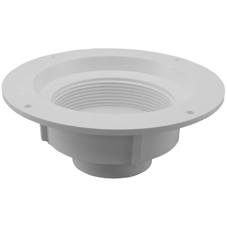 Jones Stephens 2in PVC Shower Drain Body for Screw-Down Clamp Ring D50902